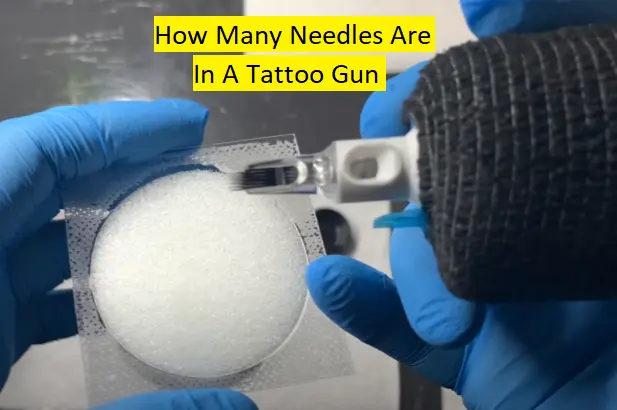 how many needles are in a tattoo gun