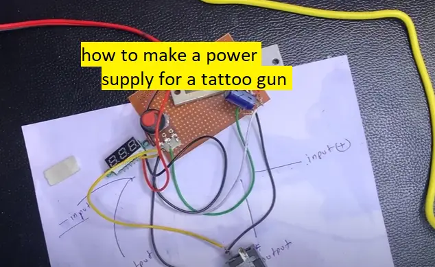 how to make power supply for tattoo a gun