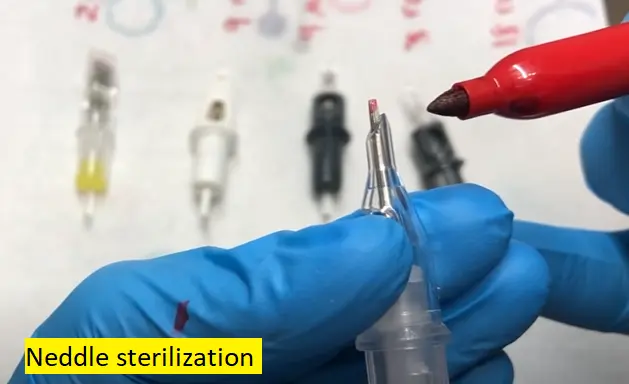 how to sterilize tattoo needles